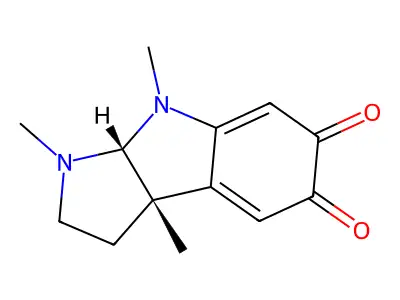 Rubreserine structure