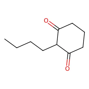 2-Butyl-1,3-cyclohexanedione structure