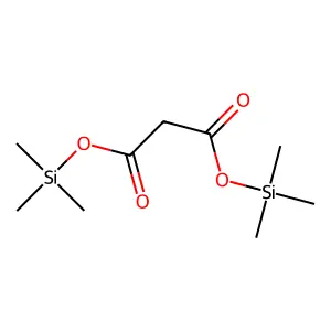 Bis(trimethylsilyl) malonate structure