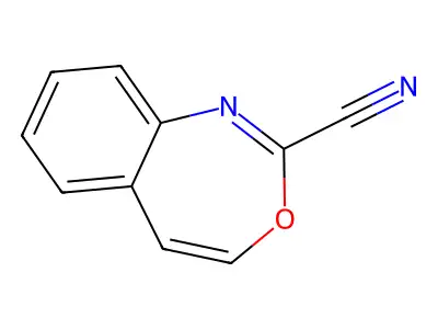 3,1-Benzoxazepine-2-carbonitrile structure