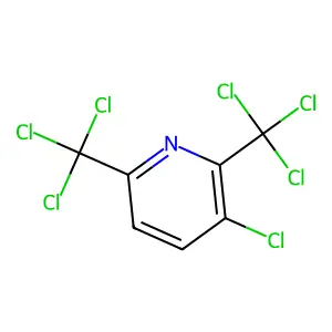 3-Chloro-2,6-bis(trichloromethyl)pyridine structure