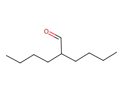 Di-n-butylacetaldehyde structure