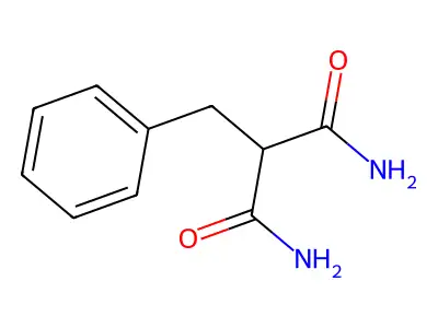 2-Benzylmalonamide structure