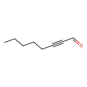 2-辛炔醛 structure