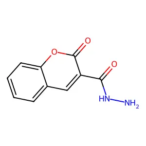 2-Oxo-2H-chromene-3-carbohydrazide structure