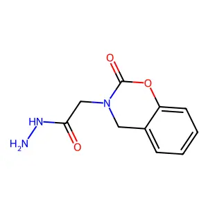 2H-1,3-Benzoxazine-3(4H)-acetic acid, 2-oxo-, hydrazide structure