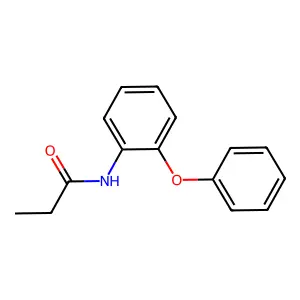 N-(2-苯氧基苯基)丙酰胺 structure