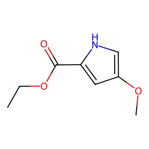 Ethyl 4-methoxy-1h-pyrrole-2-carboxylate structure