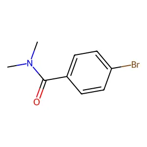 4-溴-N,N-二甲基苯甲酰胺 structure
