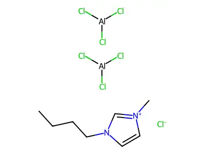1-Butyl-3-methylimidazol-3-ium;trichloroalumane;chloride structure