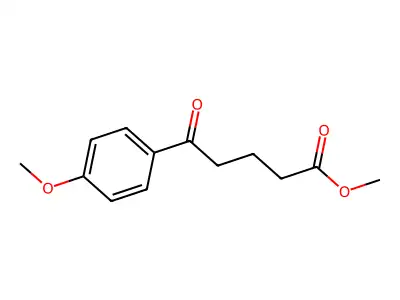 Methyl 5-(4-methoxyphenyl)-5-oxopentanoate structure