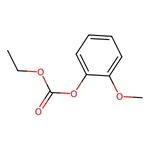 碳酸乙基-2-甲氧基苯基酯 structure