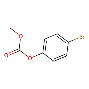 Carbonic acid, p-bromophenyl methyl ester structure