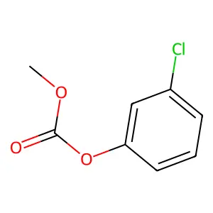 (3-Chlorophenyl) methyl carbonate structure