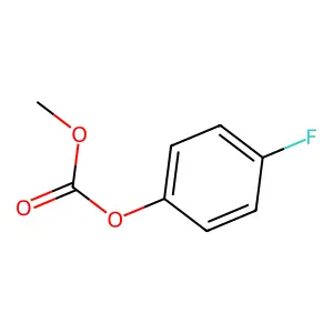 Carbonic acid, p-fluorophenyl methyl ester structure