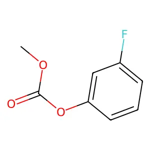Carbonic acid methyl 3-fluorophenyl ester structure