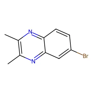 6-Bromo-2,3-dimethylquinoxaline structure
