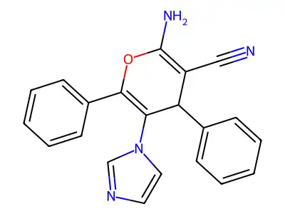 1,3,4-Oxadiazol-2-amine, 5-(1-(4-(2-methylpropyl)phenyl)ethyl)-N-phenyl- structure