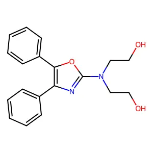 地他唑 structure