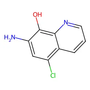 7-Amino-5-chloroquinolin-8-ol structure