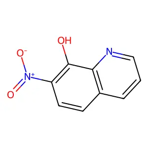 7-Nitro-8-quinolinol structure