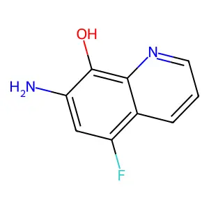 7-Amino-5-fluoro-8-quinolinol structure