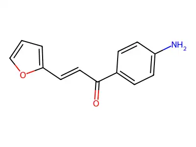 1-(4-Aminophenyl)-3-(furan-2-yl)prop-2-en-1-one structure