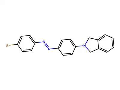 2-(4-(4-Bromophenylazo)phenyl)isoindoline structure
