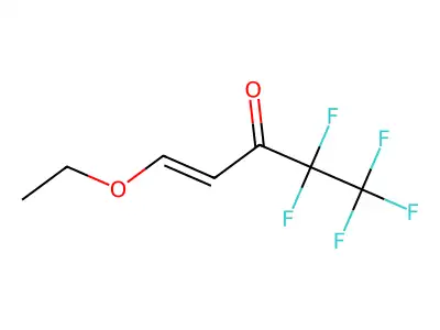 5-Ethoxy-1,1,1,2,2-pentafluoro-4-penten-3-one structure