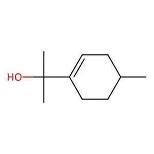 α,α,4-三甲基-1-环己烯-1-甲醇 structure