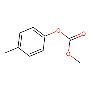 Carbonic acid, methyl 4-methylphenyl ester structure