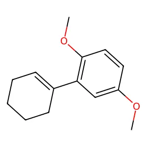 2-(Cyclohex-1-en-1-yl)-1,4-dimethoxybenzene structure