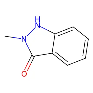 2-methyl-1H-indazol-3(2H)-one structure