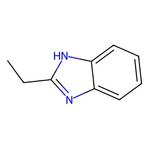 2-Ethylbenzimidazole structure