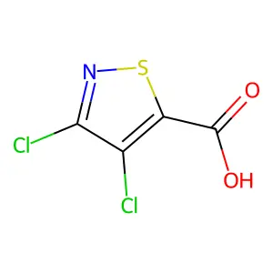 3,4-二氯-5-异噻唑甲酸 structure