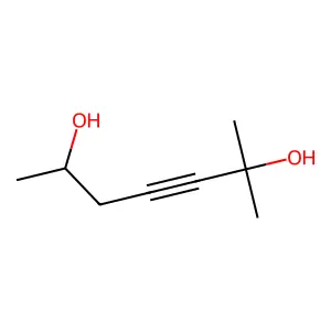 3-Heptyne-2,6-diol, 2-methyl- structure