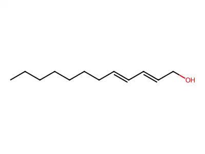 Dodeca-2,4-dien-1-ol structure