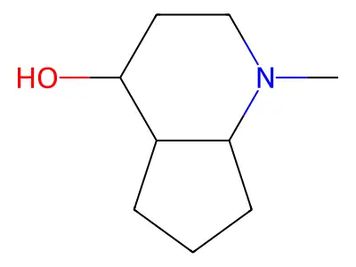 [1]Pyrindin-4-ol, 1-methyloctahydro- structure