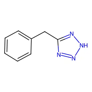 5-Benzyl-1H-tetrazole structure