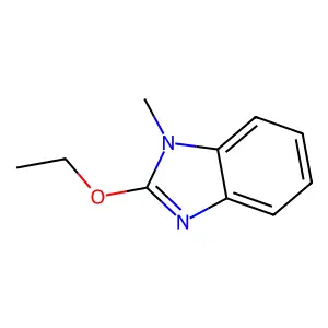 2-Ethoxy-1-methylbenzimidazole structure