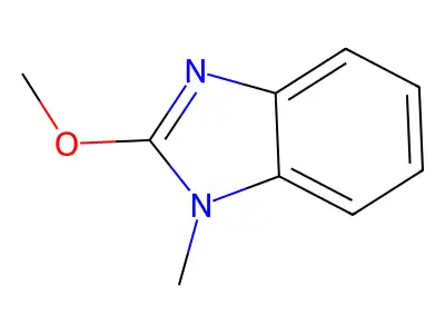 2-Methoxy-1-methylbenzimidazole structure