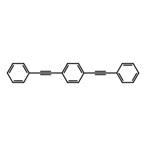 1,4-Bis(2-phenylethynyl)benzene structure