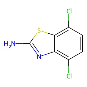 2-Amino-4,7-dichlorobenzothiazole structure