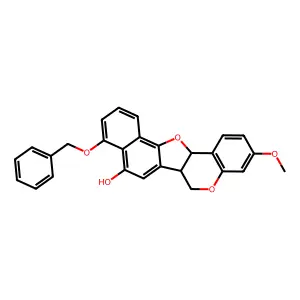 5-Oxo-6,7-dihydro-5h-benzo[7]annulene-2,3-diyl diacetate structure