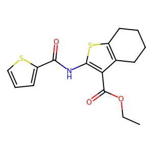 thiophene containing compound, 23 structure