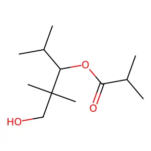 3-羟基-2,2-二甲基-1-(1-甲基乙基)丙基异丁酸酯 structure