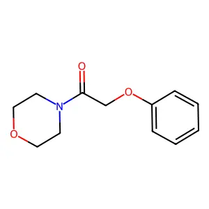 1-(Morpholin-4-yl)-2-phenoxyethan-1-one structure