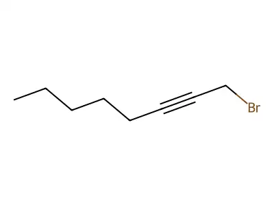 1-Bromo-2-octyne structure
