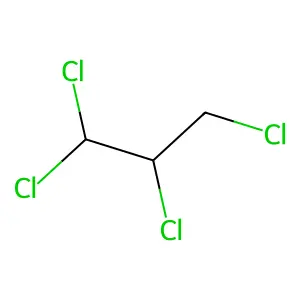 Propane, 1,1,2,3-tetrachloro- structure