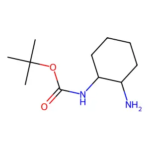 tert-Butyl (2-aminocyclohexyl)carbamate structure